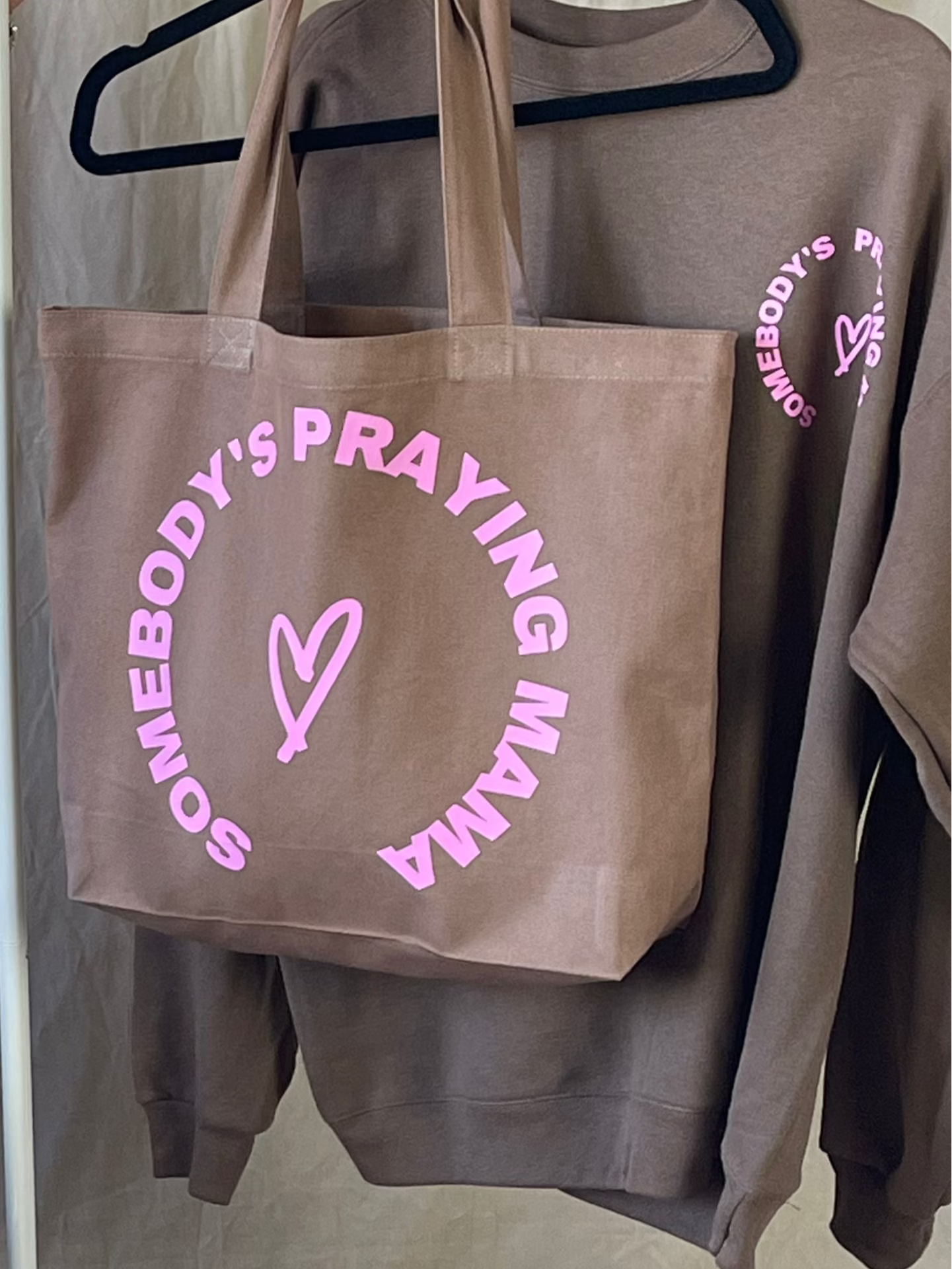Somebody's Praying Mama Tote