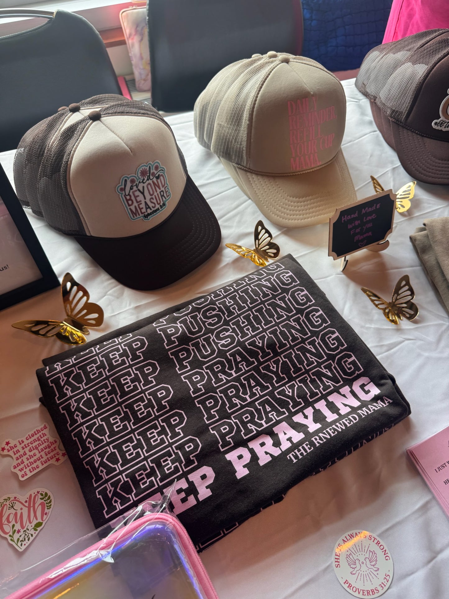 Keep Pushing Keep Praying T-Shirt