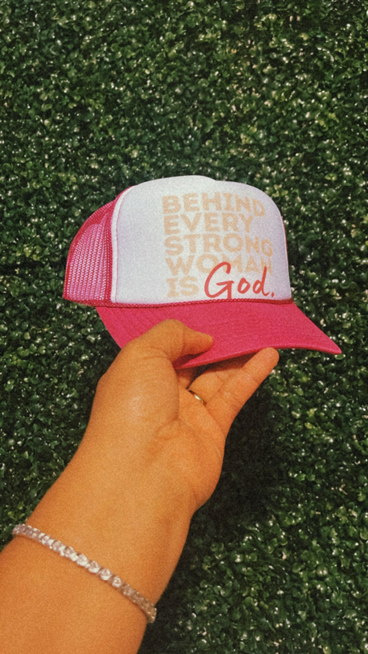 Behind Every Strong Woman Hat