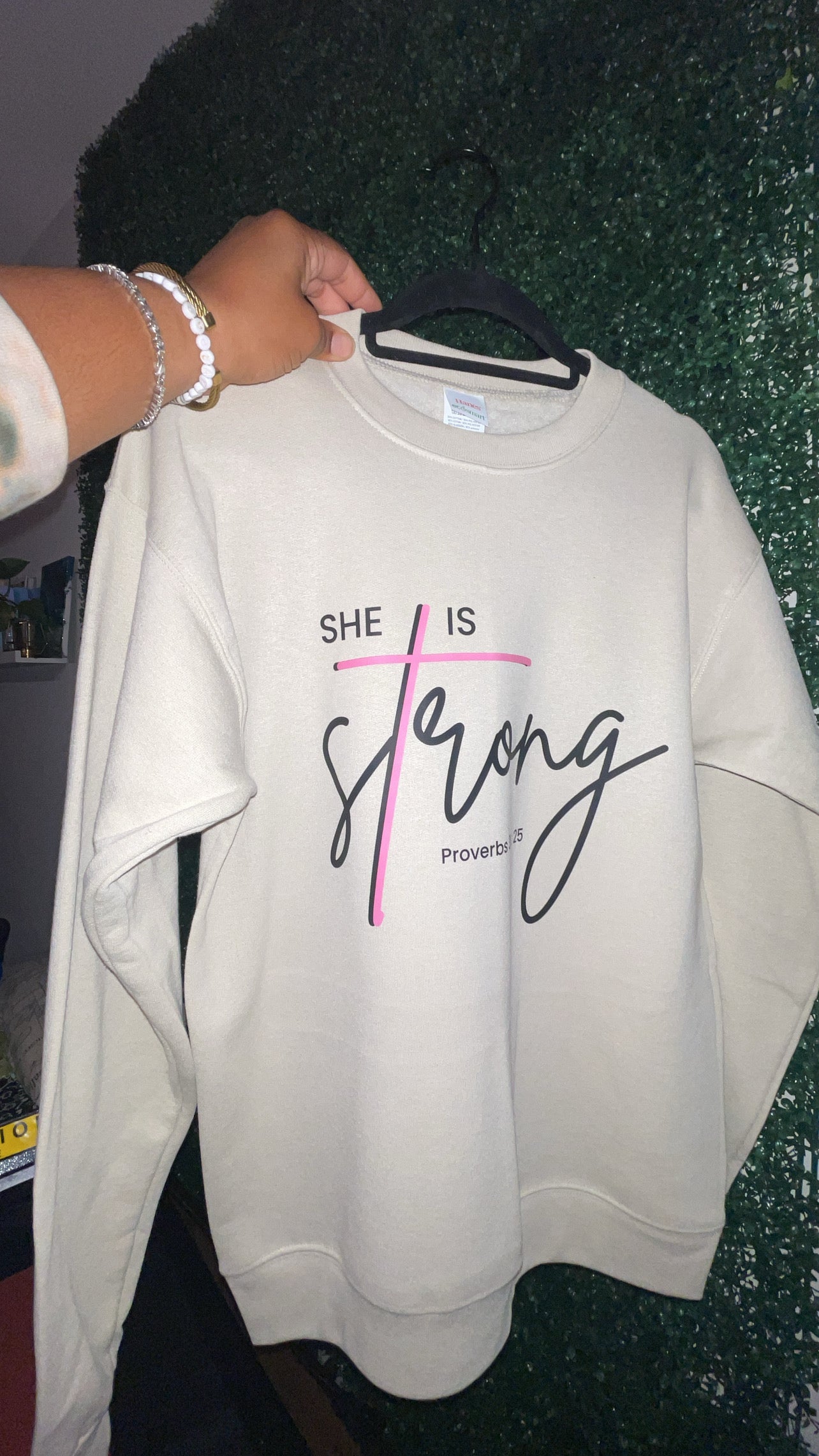 She is Strong Crewneck