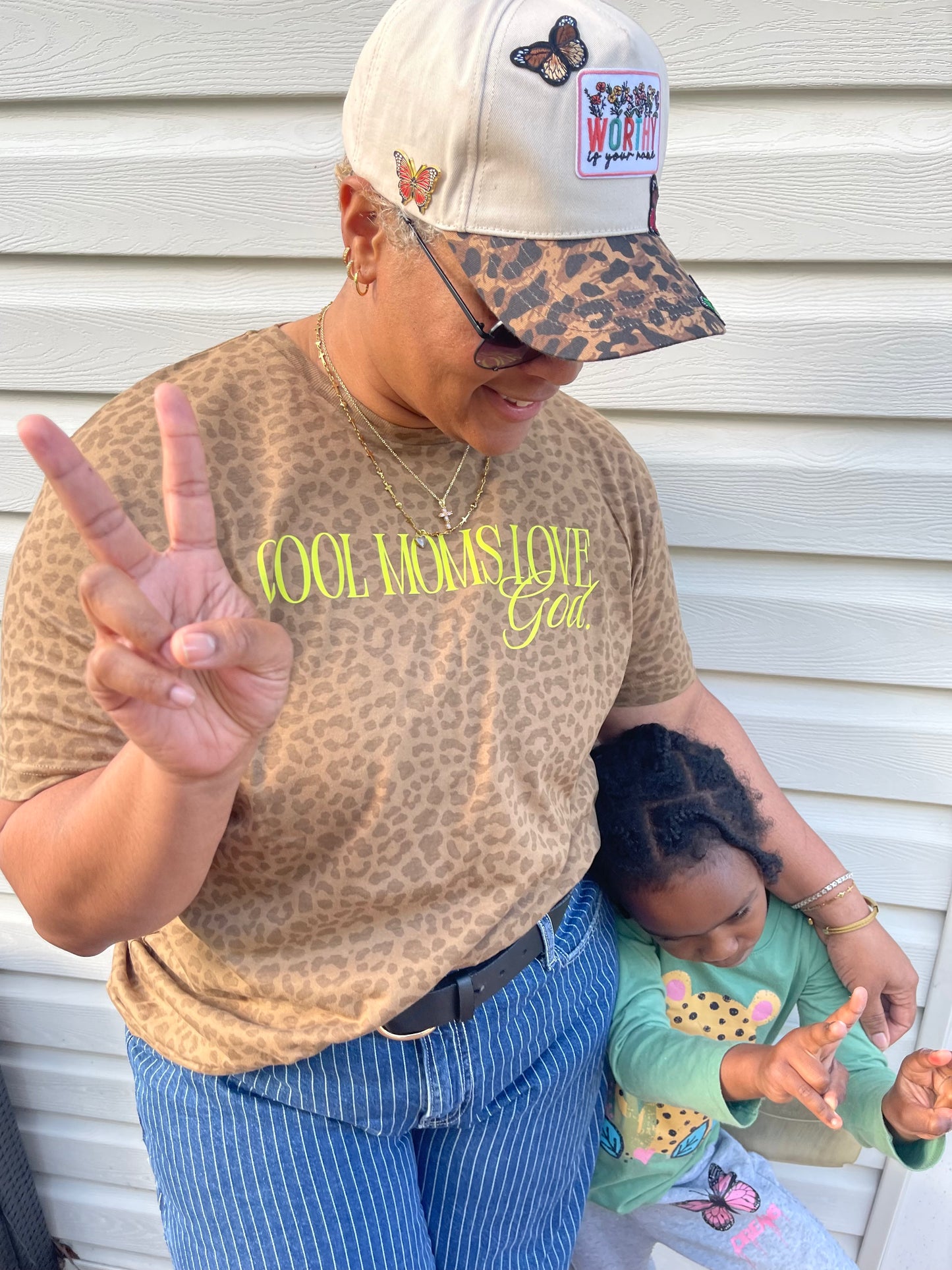 Cool Moms Love God Tshirt