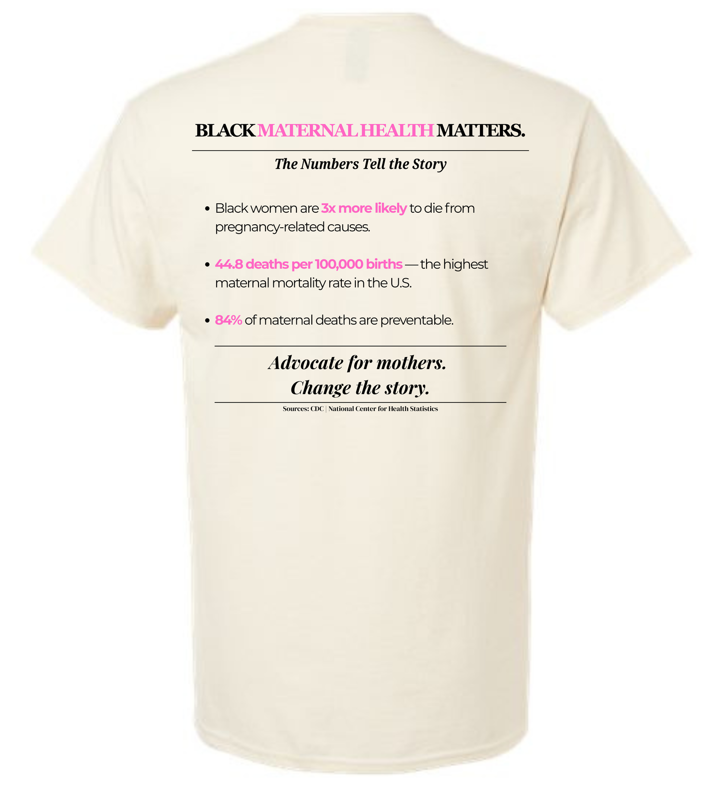 Black Maternal Health Tshirt